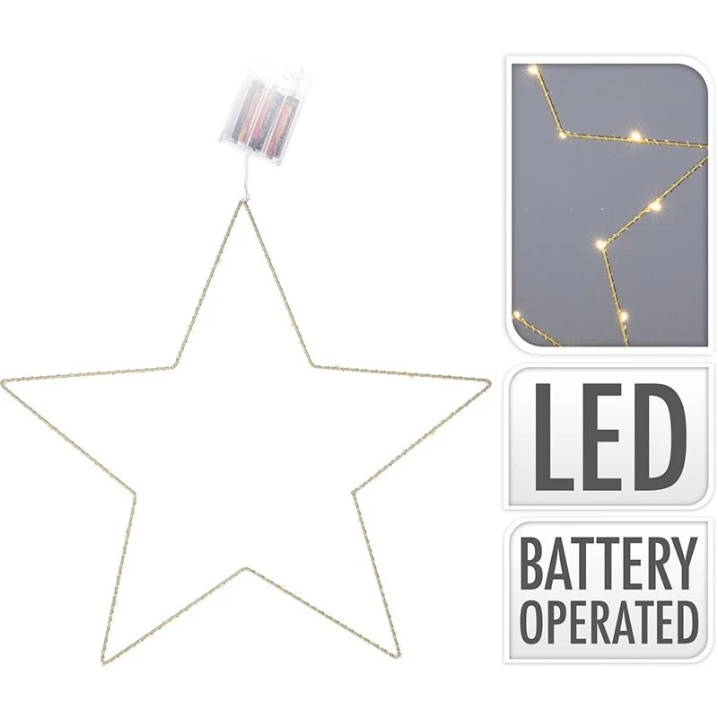 Kerstverlichting - Ster Design - 45Cm Marcels Webwinkel