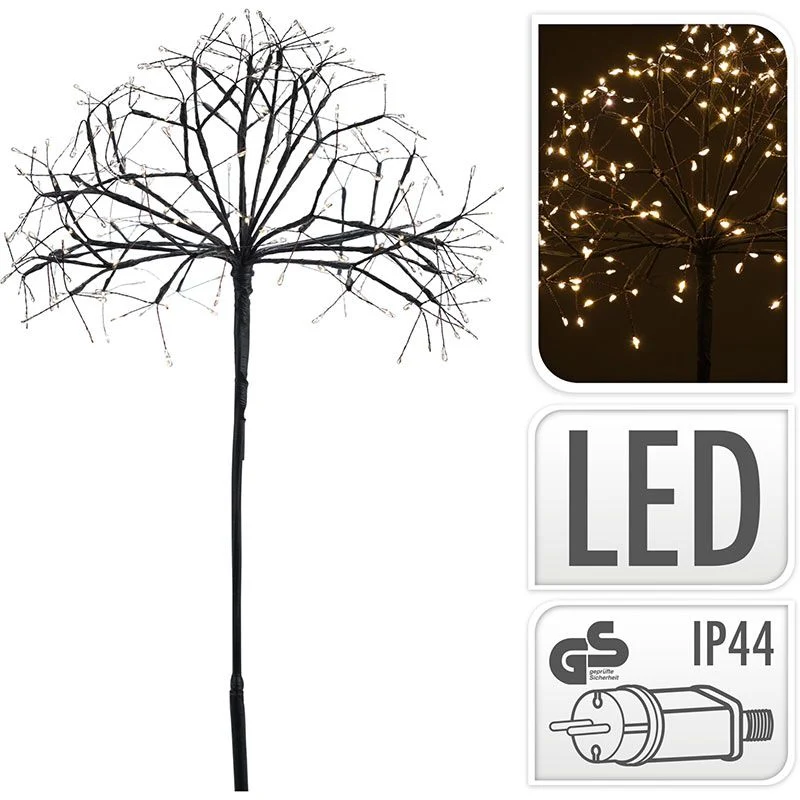 Led Boom 100 Cm Met 240 Led's - Warm Wit - Tuinsteker Marcels Webwinkel
