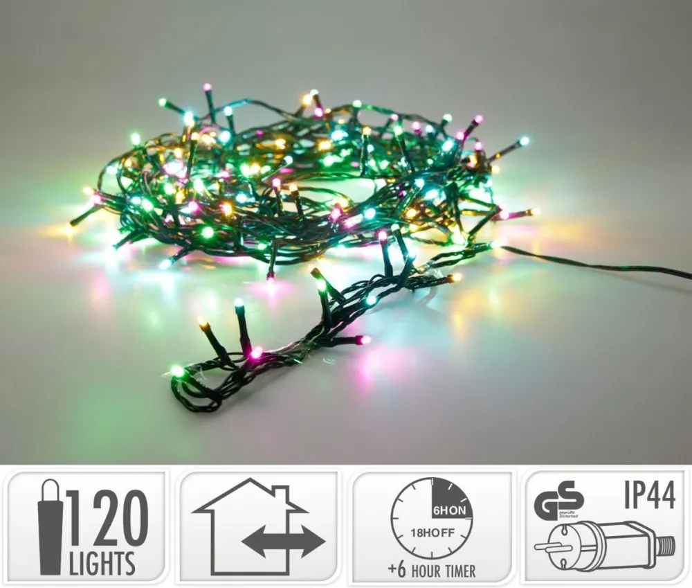 Led Verlichting 120 Led - 9 Meter - Kerst - Festival Marcels Webwinkel