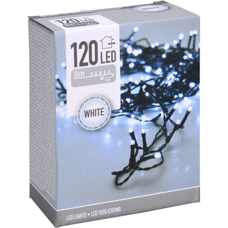 Led Verlichting 120 Led - 9 Meter Wit Marcels Webwinkel