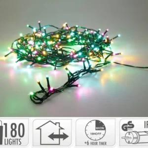 Led Verlichting 180 Led - 13.5 Meter - Kerst - Festival Marcels Webwinkel
