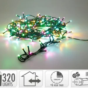 Led Verlichting 320 Led - 24 Meter - Kerst - Festival Marcels Webwinkel