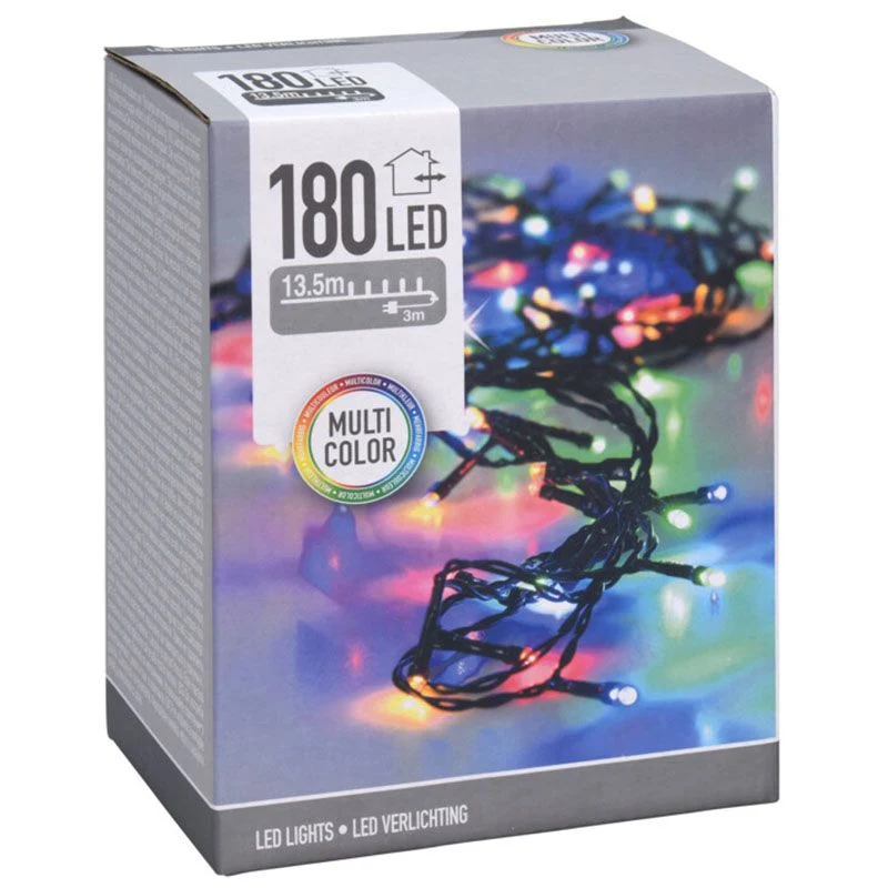 Led-Verlichting - 180 Led's - 13.5 Meter - Multicolor Marcels Webwinkel
