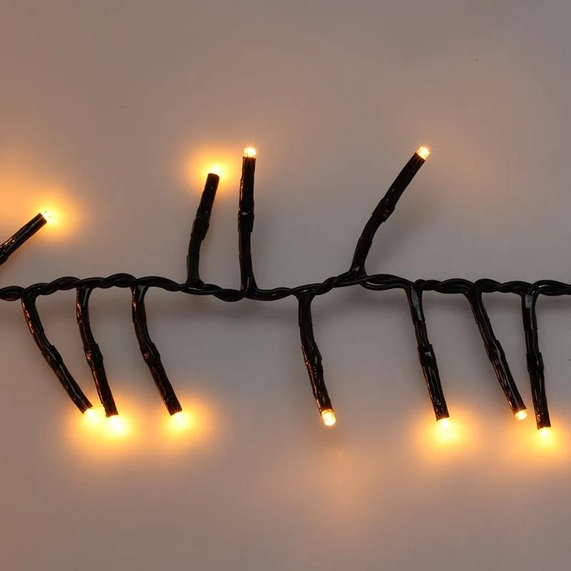 Maxi Cluster Kerstverlichting - 1000 Led - 15M - Extra Warm Wit - Timer - Lichtfuncties - Geheugen - Buiten Marcels Webwinkel