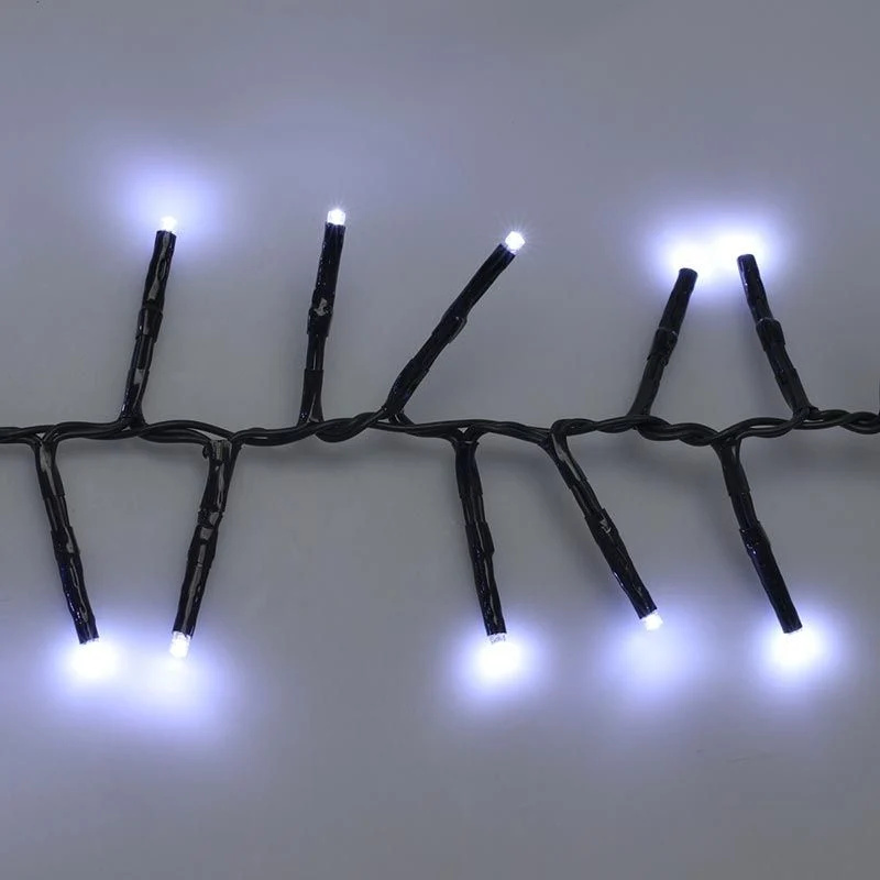 Maxi Cluster Kerstverlichting - 800 Led - 12M - Wit - Timer - Lichtfuncties - Geheugen - Buiten Marcels Webwinkel
