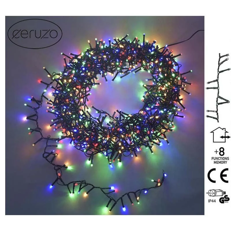 Micro Cluster - 1200 Led - 24 Meter - Multicolor Marcels Webwinkel