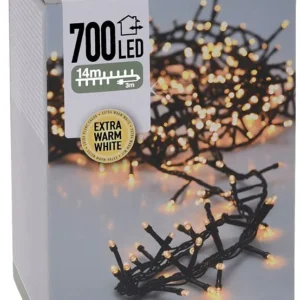 Micro Cluster 700 Led - 14M - Met Timer En Dimmer - Extra Warm Wit Marcels Webwinkel