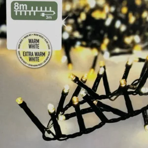 Microcluster - 400 Led - 8M - Two Tone Romantic - Timer - Lichtfuncties - Geheugen - Buiten Marcels Webwinkel
