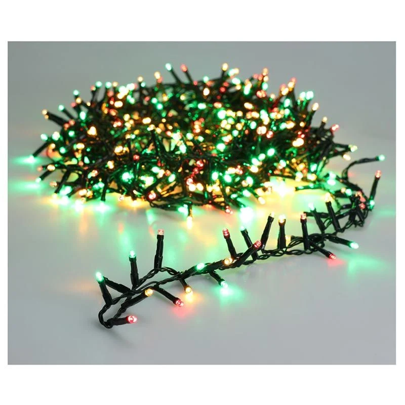 Microcluster - 560 Led - 11M - Three Tone Traditional - Timer - Lichtfuncties - Geheugen - Buiten Marcels Webwinkel