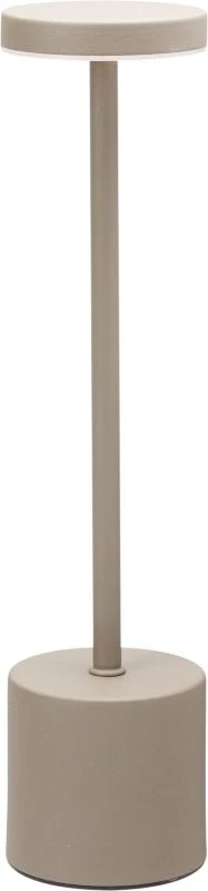Tafellamp Taupe - 34Cm - Touchlamp - Dimbaar - Usb Marcels Webwinkel