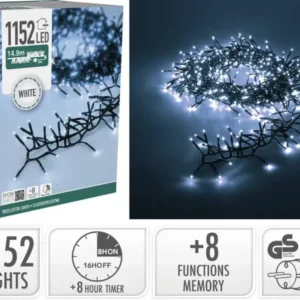 Treecluster Kerstboomverlichting - 1152Led - Wit Marcels Webwinkel