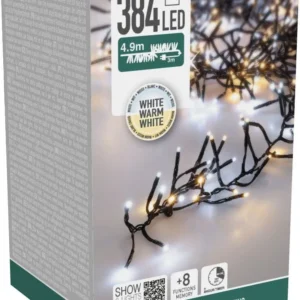 Treecluster Kerstboomverlichting - 384Led - Twotone Marcels Webwinkel