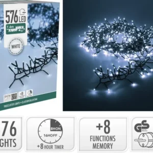 Treecluster Kerstboomverlichting - 576Led - Wit Marcels Webwinkel