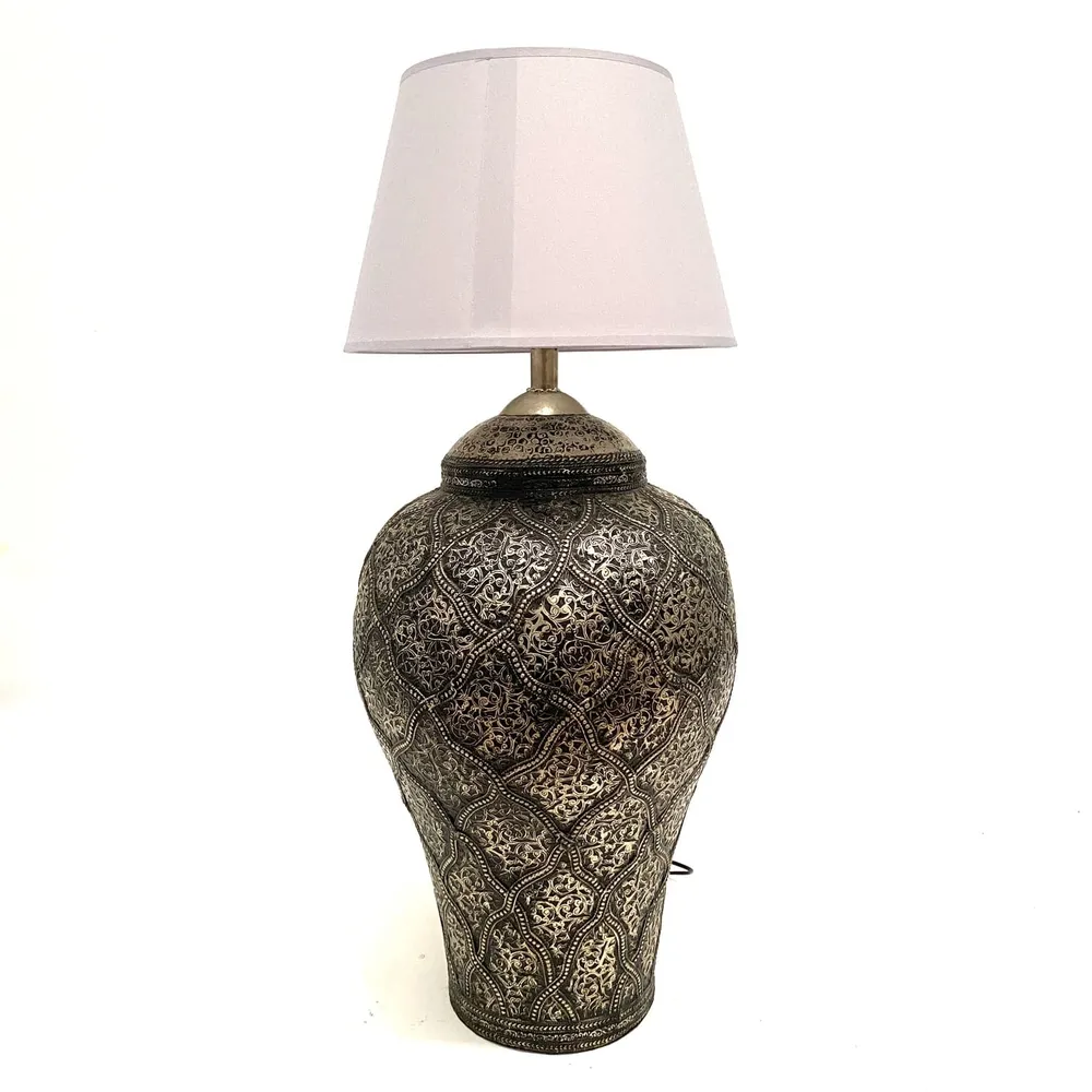 Marokkaanse Alpaca Fleslamp 75cm