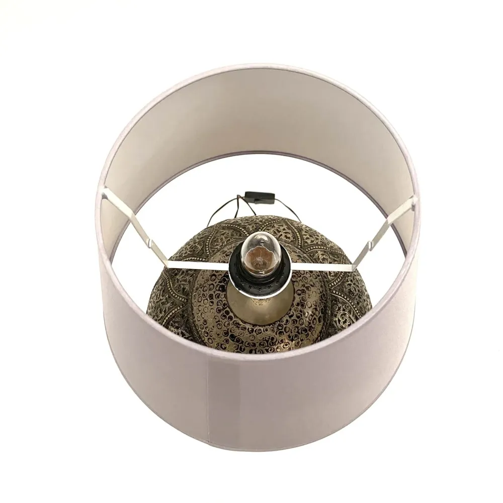 Marokkaanse Alpaca Fleslamp 75cm