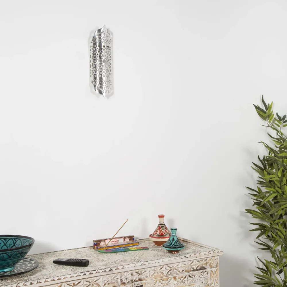 Marokkaanse aluminium wandlamp Prandit