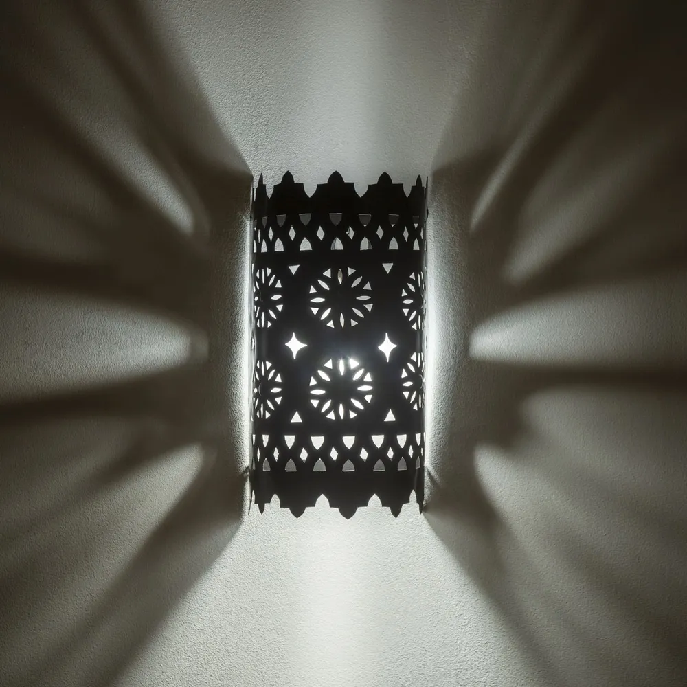Marokkaanse Forge Shahat wandlamp