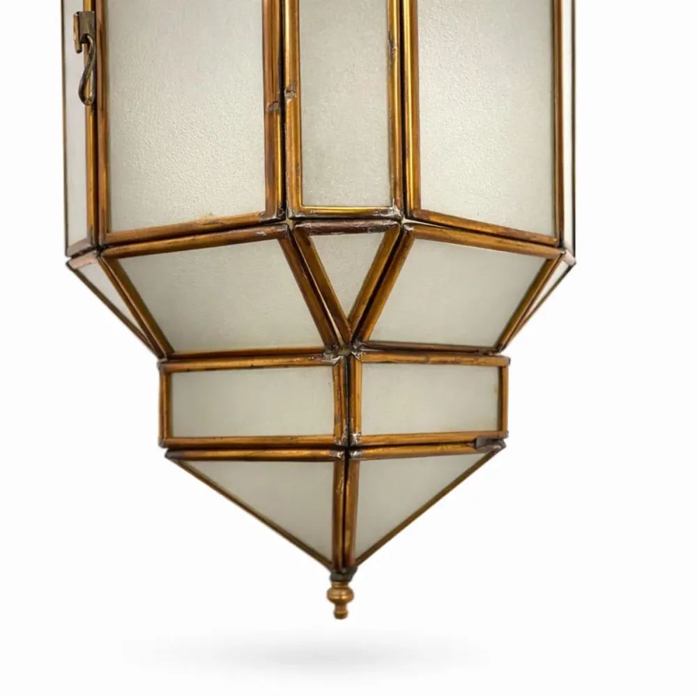 Marokkaanse koperen lamp ARBAHA 48x21cm