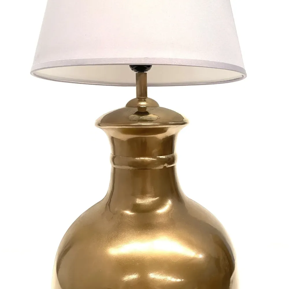 Marokkaanse Lamp Gouden Fles 75cm