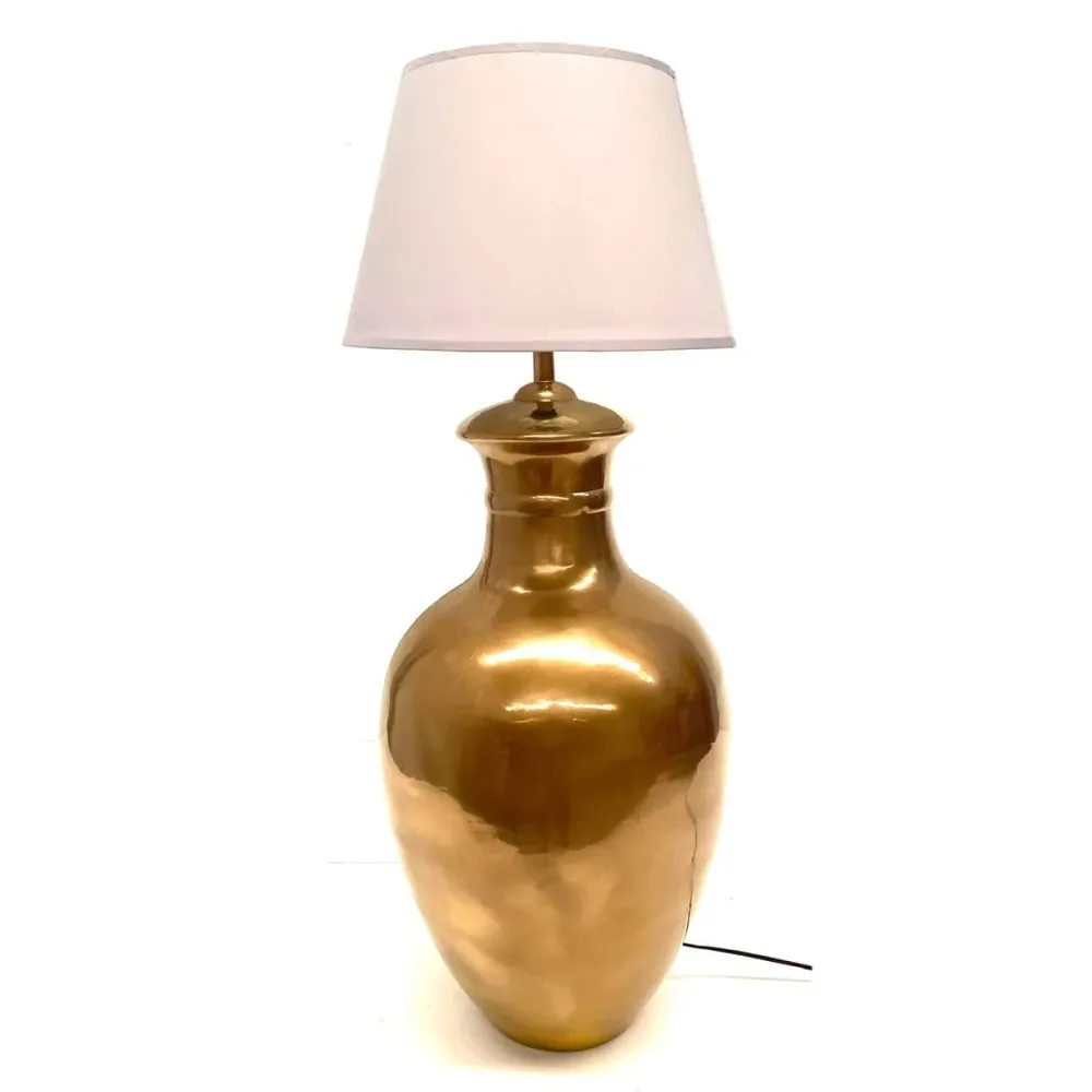 Marokkaanse Lamp Gouden Fles 75cm
