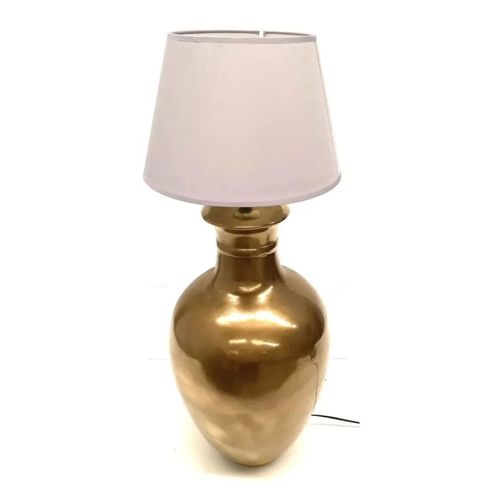 Marokkaanse Lamp Gouden Fles 75cm