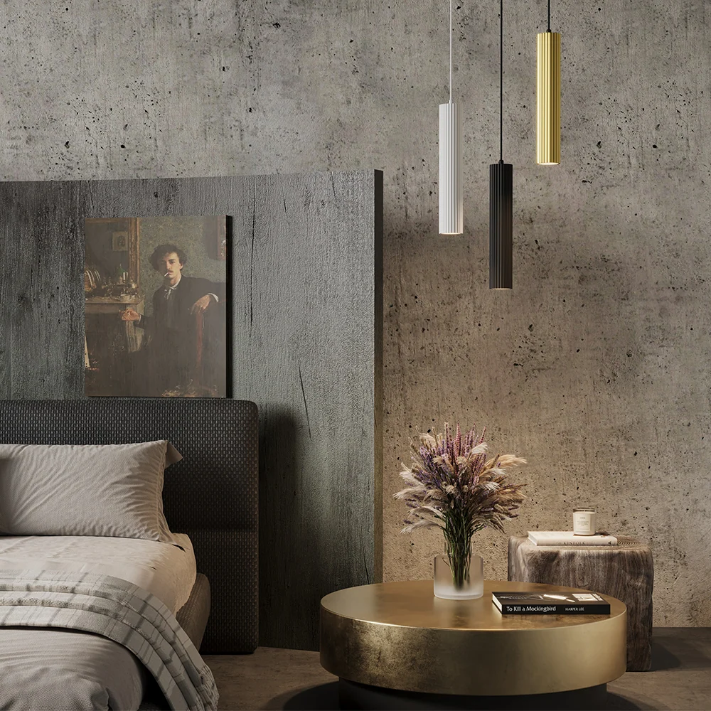 Maytoni hanglamp Calipso - Wit - 5.6x5.6x30 cm