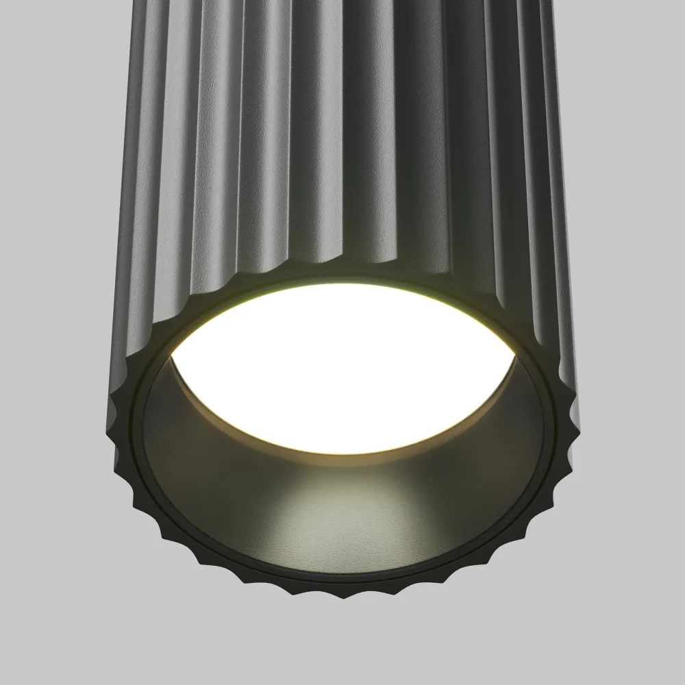 Maytoni hanglamp Calipso - Zwart - 5.6x5.6x30 cm