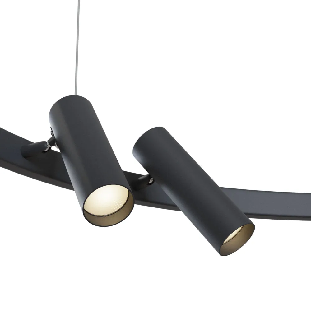 Maytoni - Hanglamp Satellite - Zwart