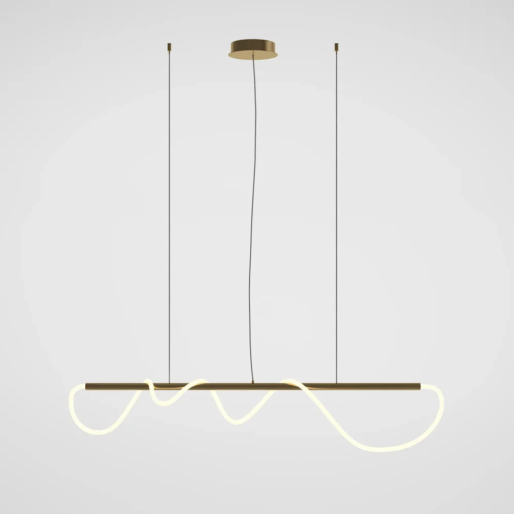 Maytoni - Hanglamp Tau - Goud