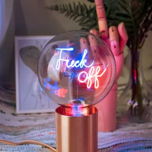 MITB Bulb Fuck Off LED lamp draadloos Message in the Bulb
