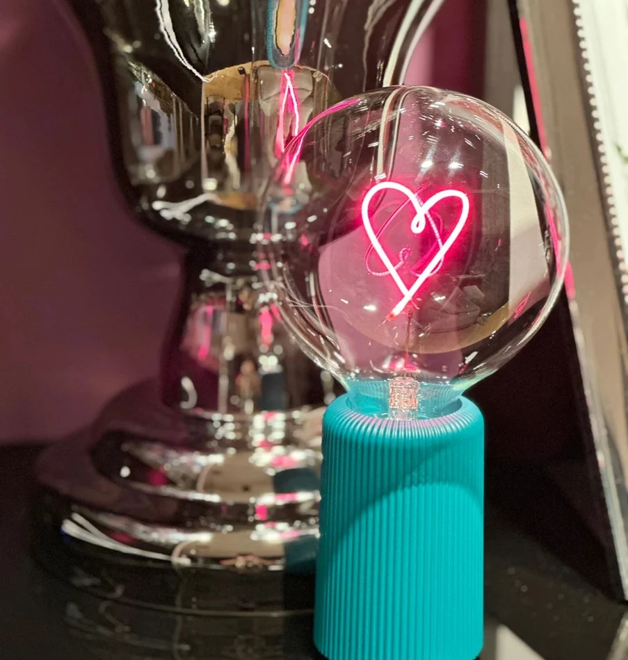 MITB Bulb Hart LED lamp draadloos Message in the Bulb