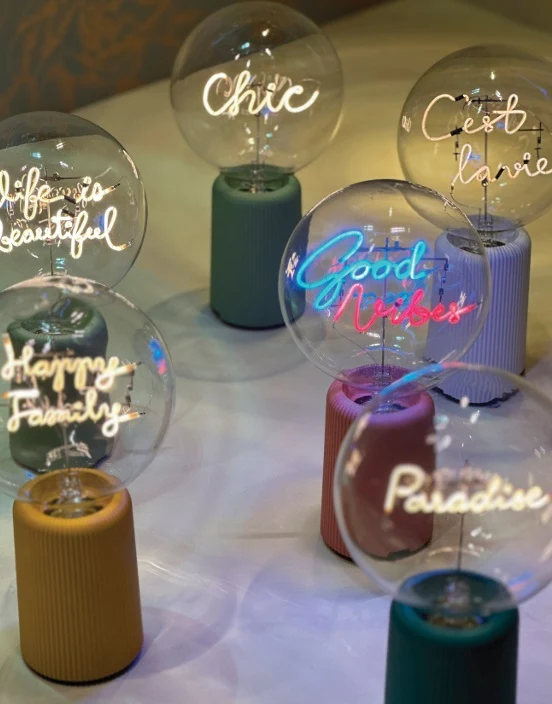 MITB Bulb Hart LED lamp draadloos Message in the Bulb