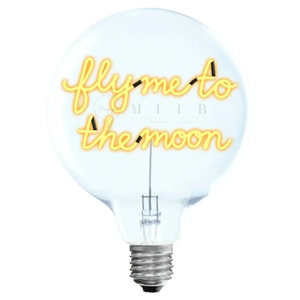 MITB Bulb Fy me to Moon LED lamp draadloos Message in the Bulb