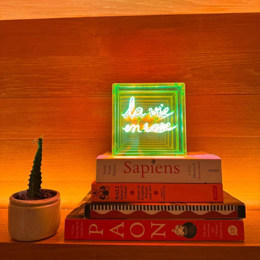 MITBOX La Vie en Rose lichtkubus multi-colour Message in the Bulb