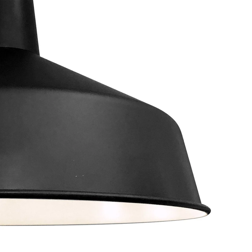 Mexlite hanglamp blackmoon - 1 lichts - 40x 180 cm - zwart