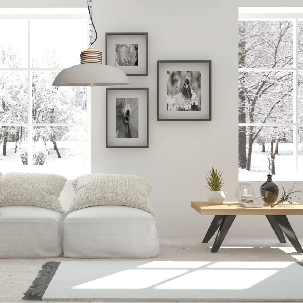 Mexlite hanglamp samso - 1 lichts - 50x 120 cm - crme