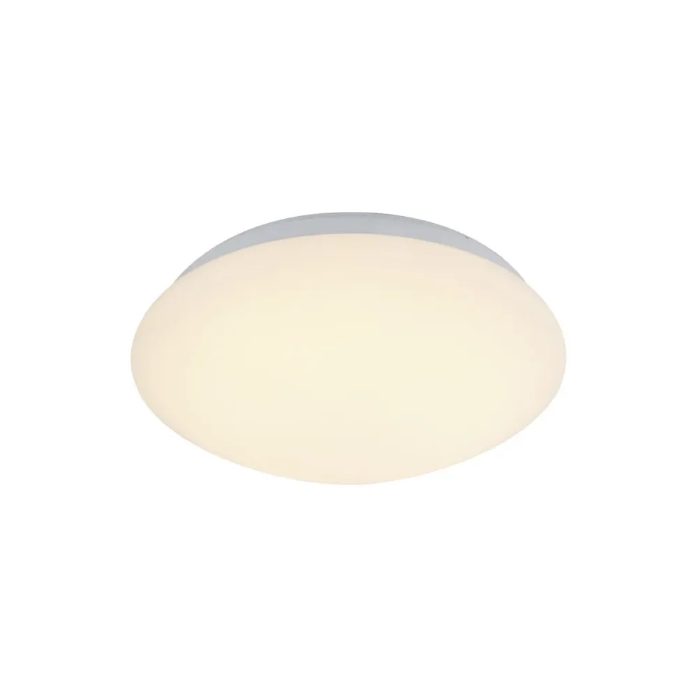 Mexlite plafondlamp IP44 - 1 lichts - 26x 9 cm - wit