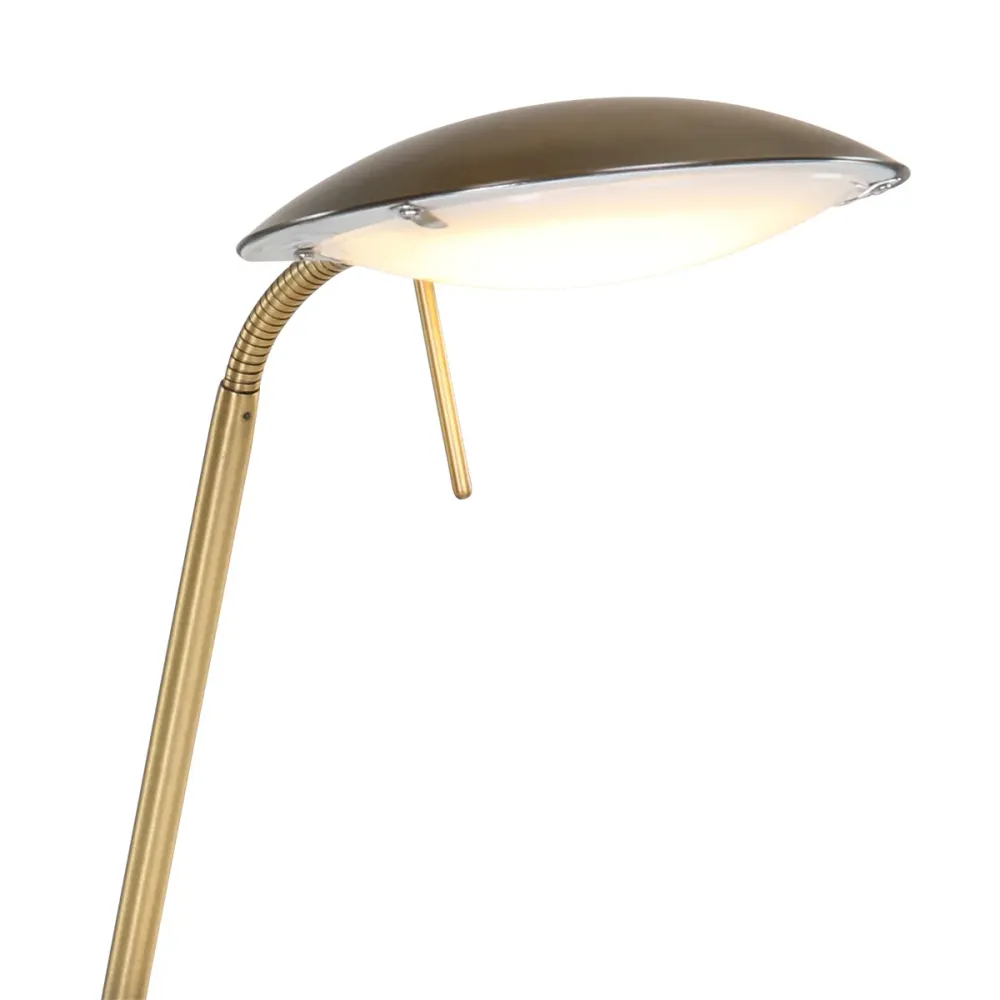 Mexlite tafellamp eloi - 1 lichts - 40x 46 cm - brons