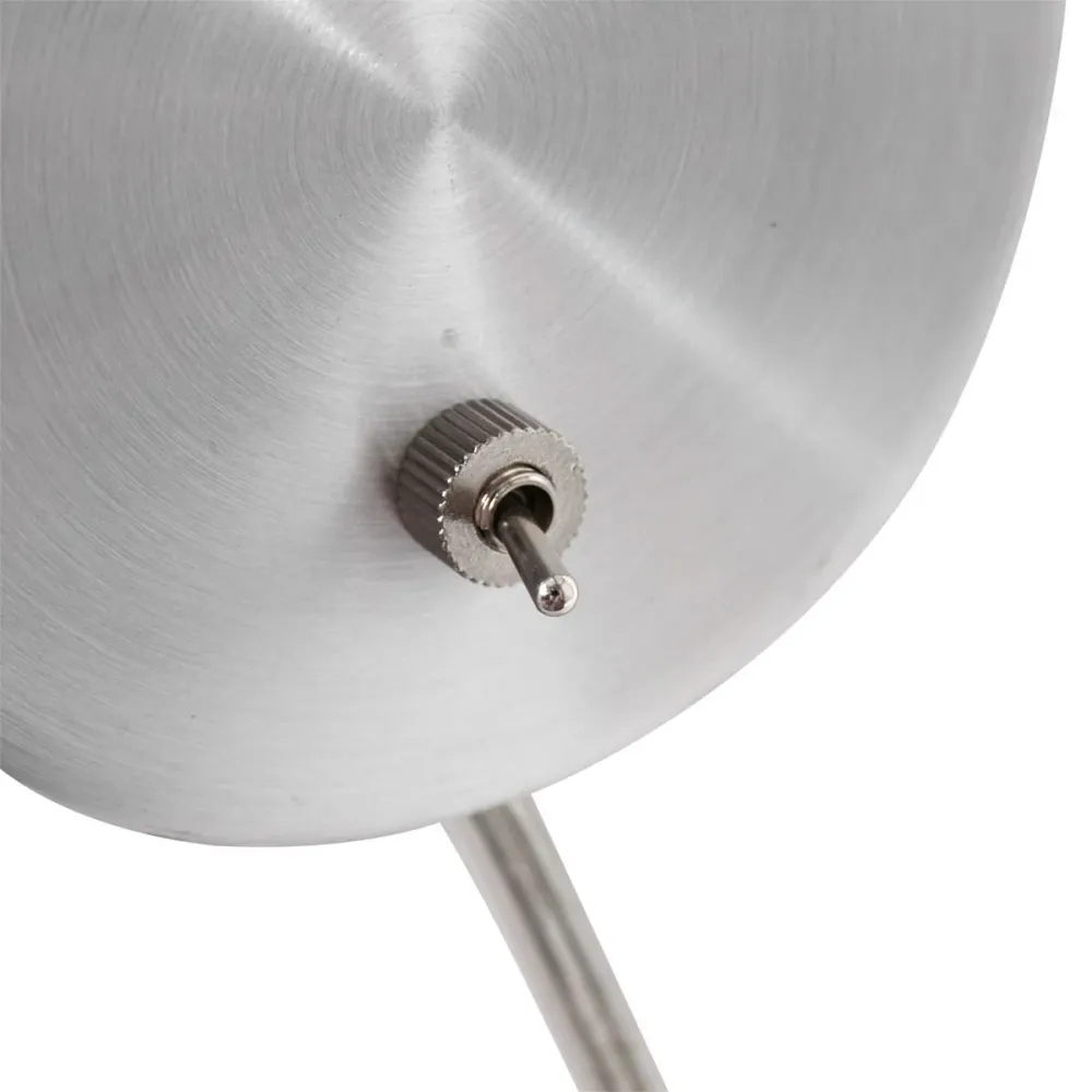 Mexlite wandlamp Upround - 1 lichts - 25x 30 cm - mat chroom