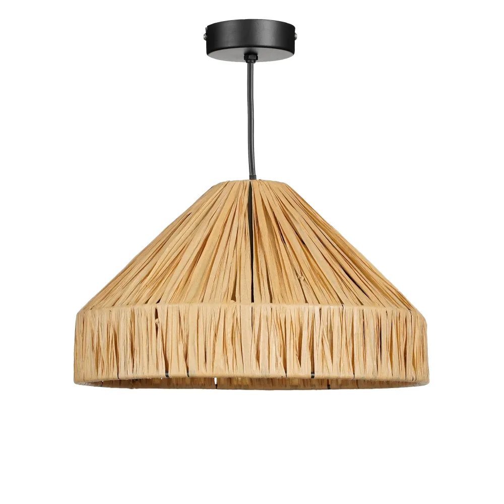 Elisa Ceiling Lamp L. Brown 40W-E27 - H18Xd30Cm Mica Decorations