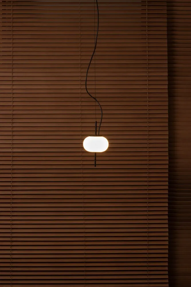 Milan - Astros Pendant 2 x G9 textured black canopy