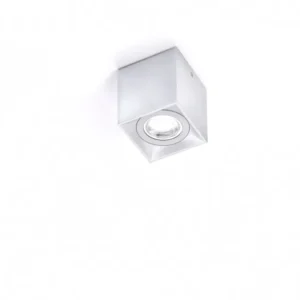 Milan - Dau 80 ceiling lamp GU10 Brushed aluminum