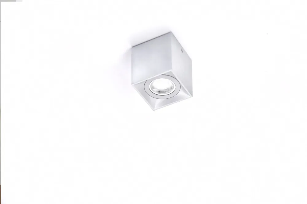 Milan - Dau 80 ceiling lamp GU10 Brushed aluminum
