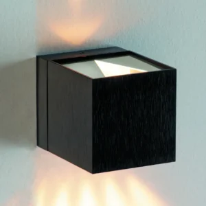Milan - Dau 80 Wall lamp G9 Brushed black aluminum
