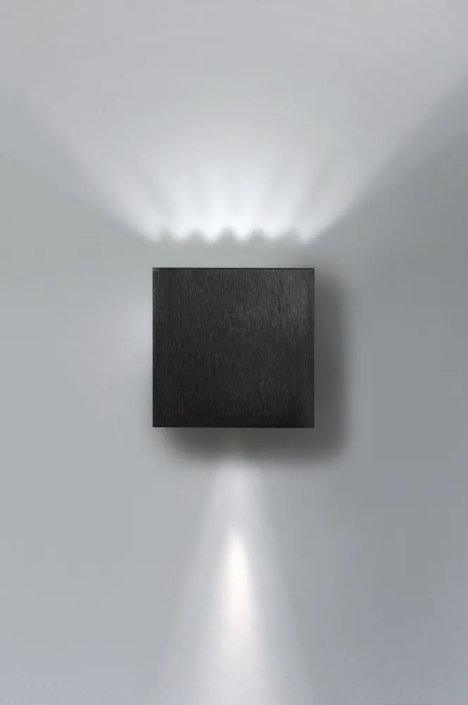 Milan - Dau 80 Wall lamp G9 Brushed black aluminum