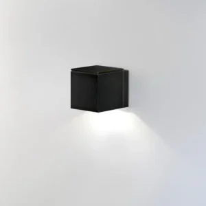 Milan - Dau 50 Wall lamp Led DOB Brushed black aluminum