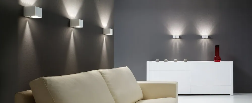 Milan - Dau 80 Wall lamp G9 textured white