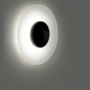 Milan - Halos Wall Lamp @ 20 cm Led DOB textured black