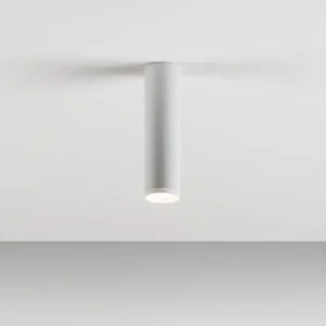 Milan - Haul 55 ceiling lamp H.21 cm Led DOB 7 W textured white
