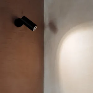 Milan - Haul 55 Wall / ceiling lamp GU10 H.9 cm textured black
